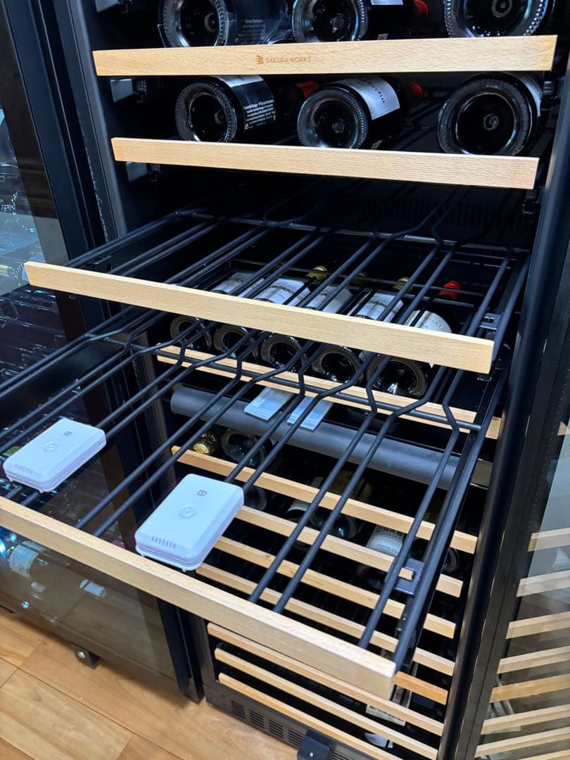 さくら製作所　 SAKURA WORKS SV155　ワインセラー 155本収納