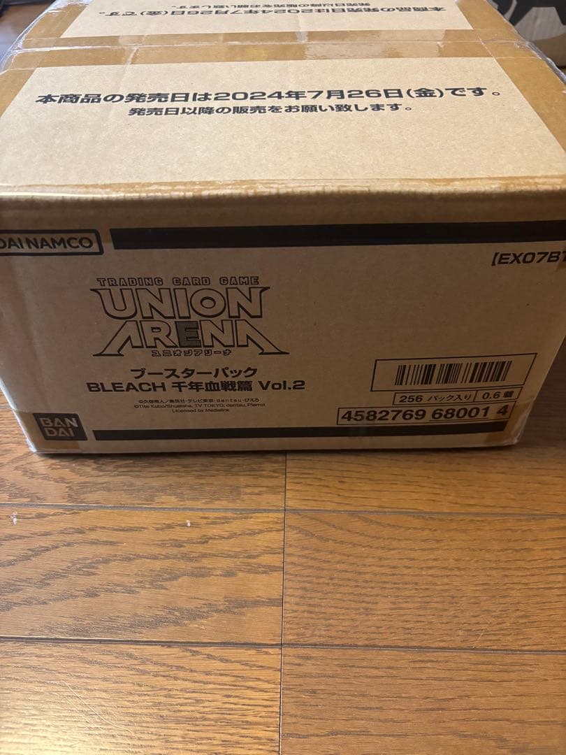 【未開封】ユニオンアリーナ　BLEACH千年血戦vol.2 カートン