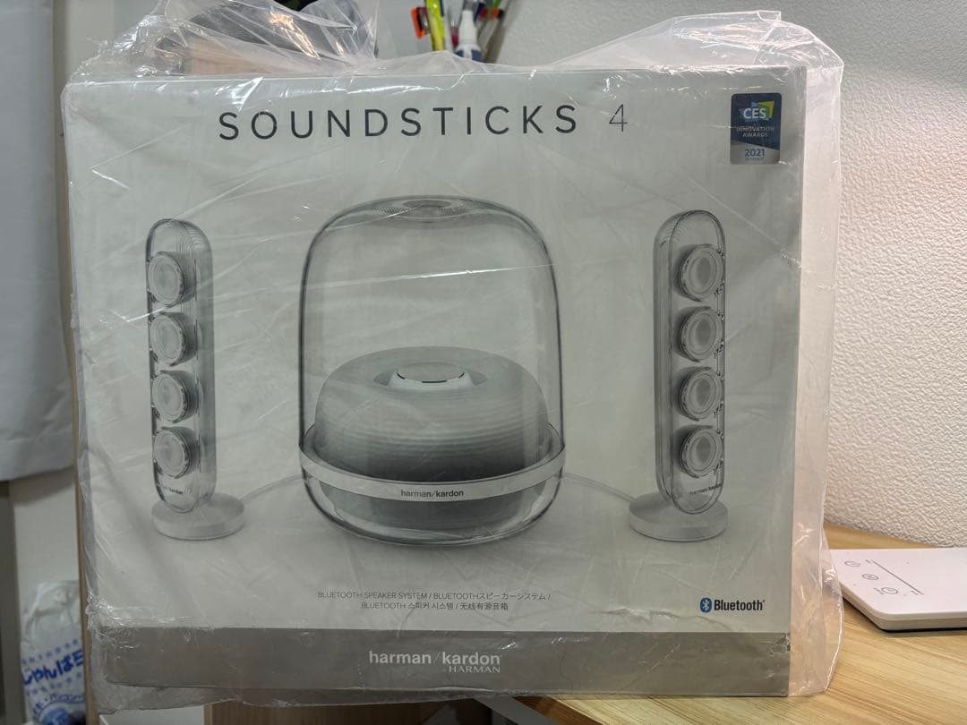[新品、未開封] Harman Kardon SoundSticks 4 白色