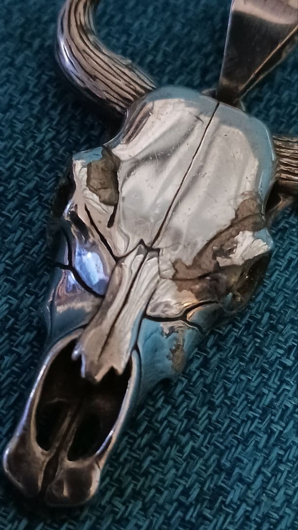 インディアンジュエリー　ペンダン　Glenn & Irene Sandoval