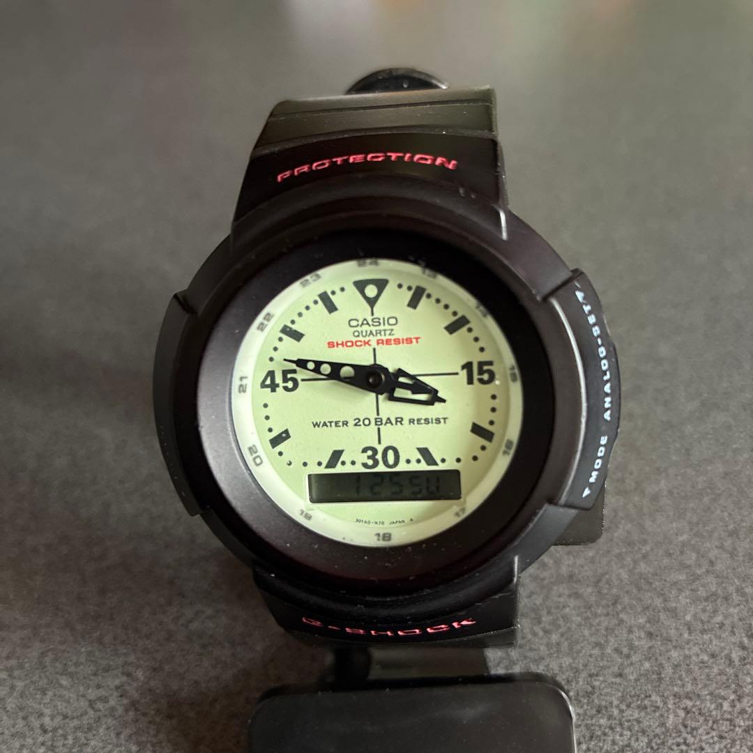 g-shock AW-500 蓄光モデル