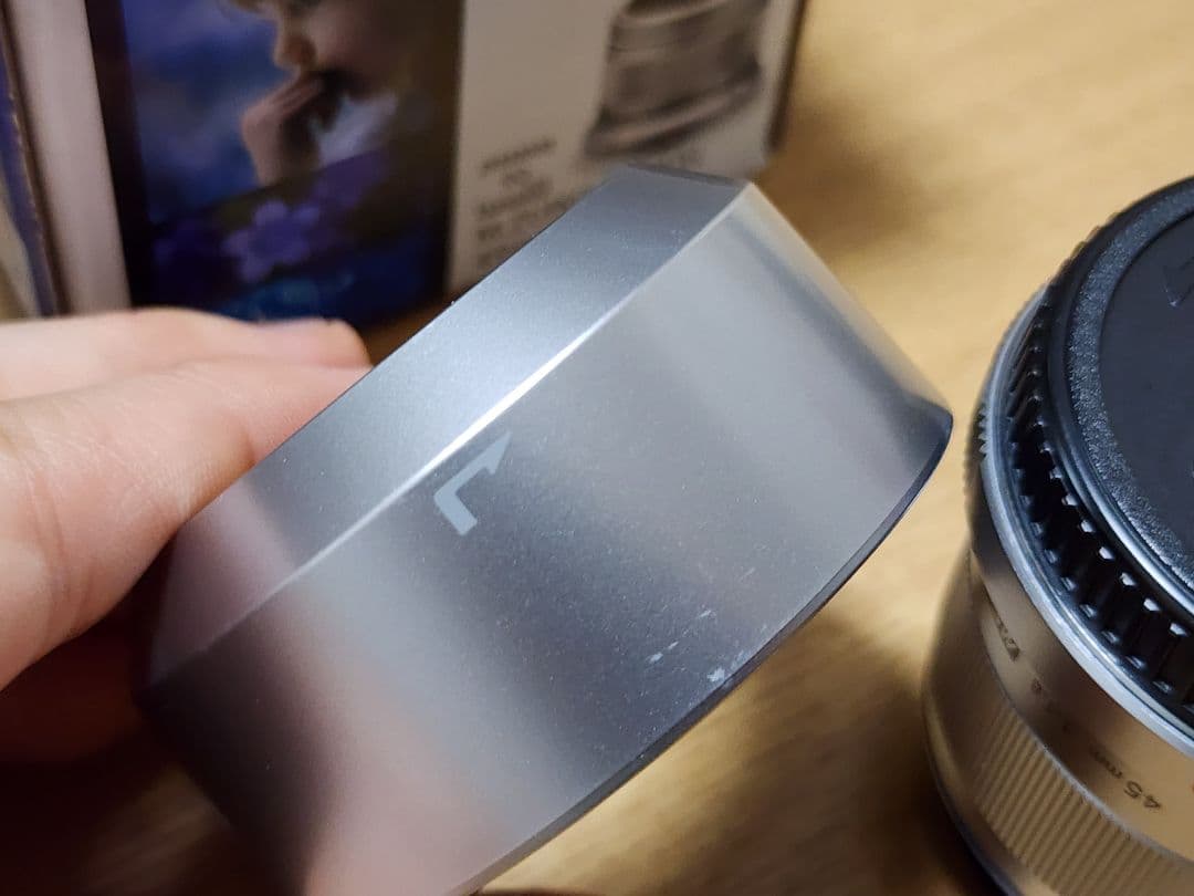 【KEN】OLYMPUS M.ZUIKO 45mm F1.8 フードセット