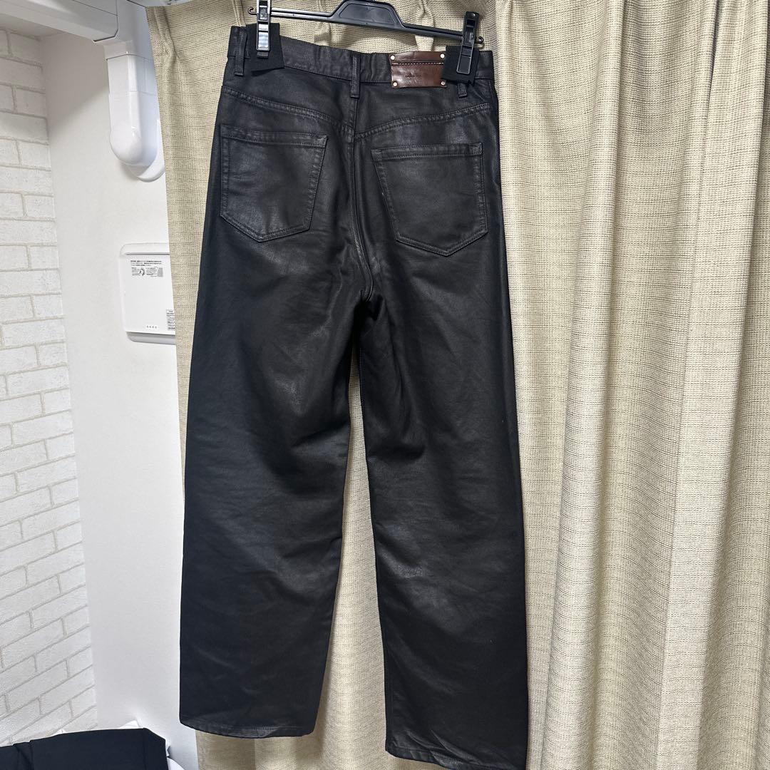 dries van noten 25aw コーティングデニム