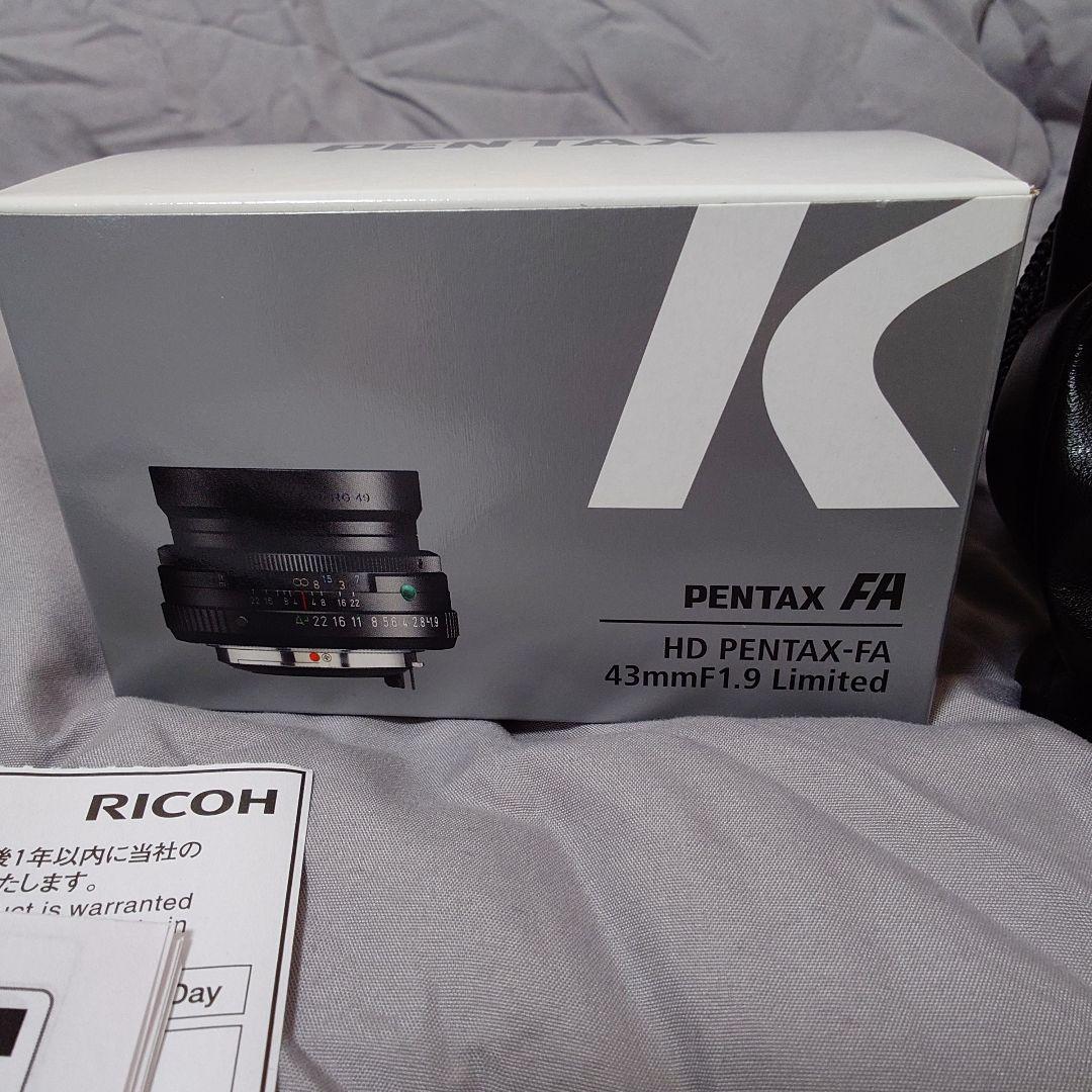 PENTAX FA 43mm F1.9 Limited おまけ付