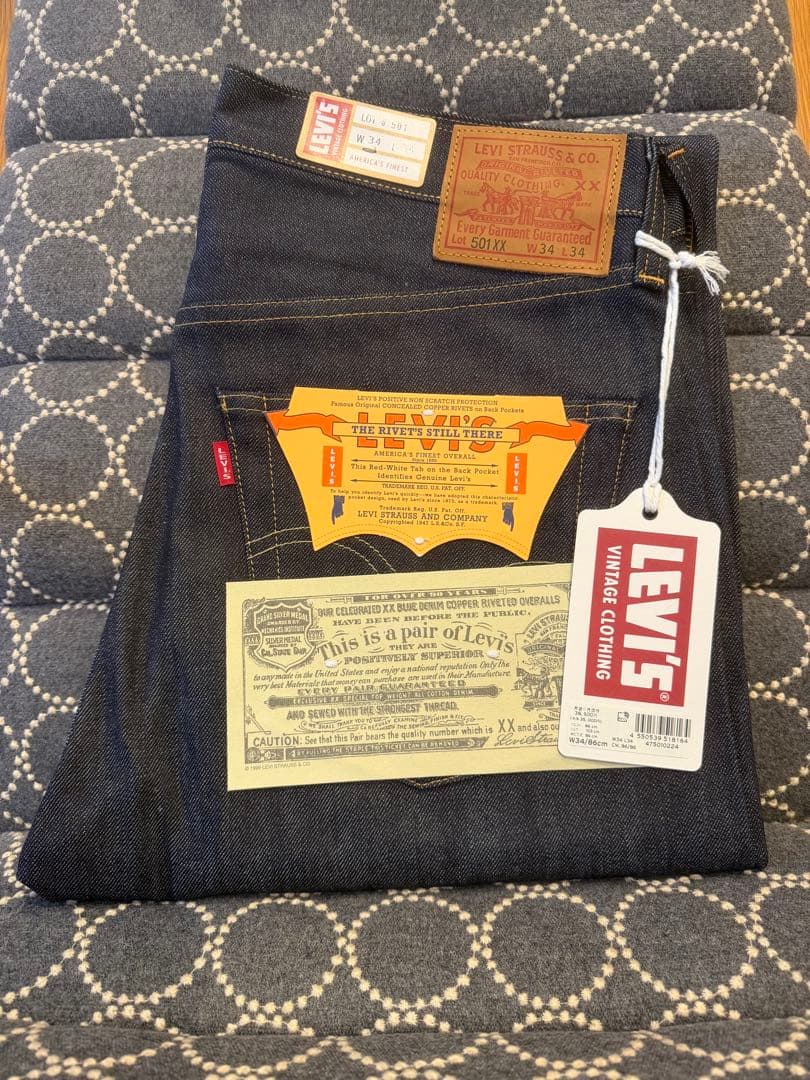 LEVI’S VINTAGE CLOTHING 501xx 1947年復刻版