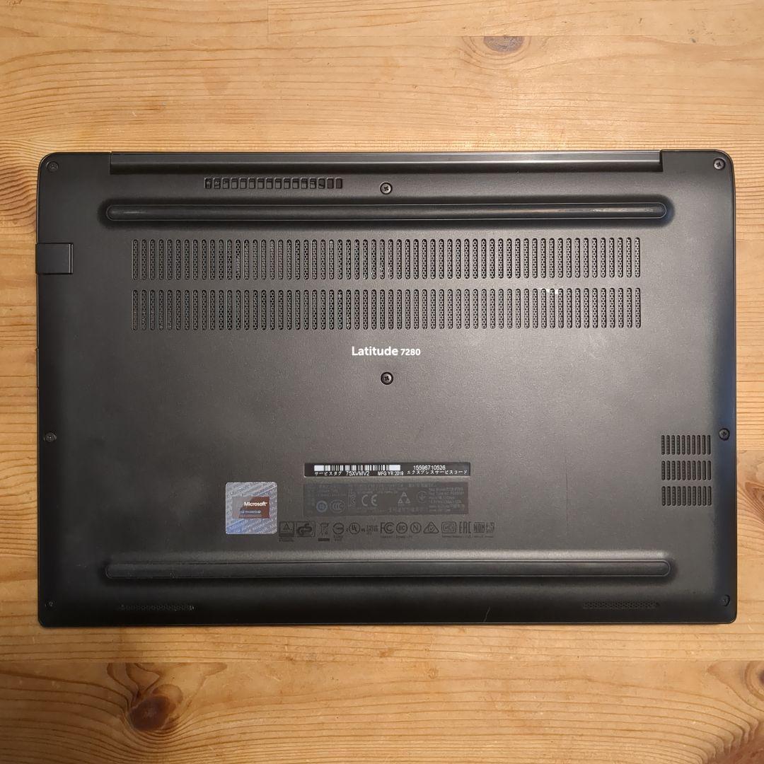 Windowsノート本体 DELL latitude7280
