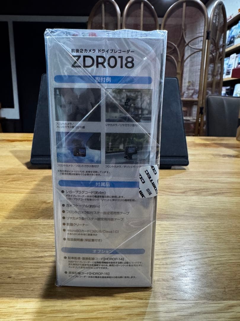 ⭐︎べべ⭐︎【新品・未開封】コムテックドライブレコーダーZDR018