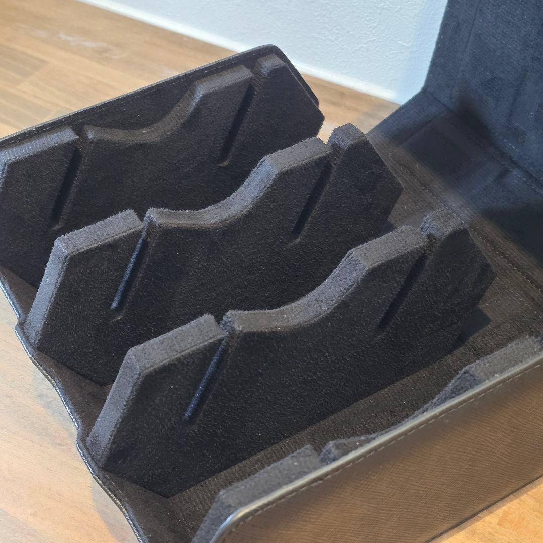 Contact's family 腕時計ロール 6 本用 六角型腕時計ケース