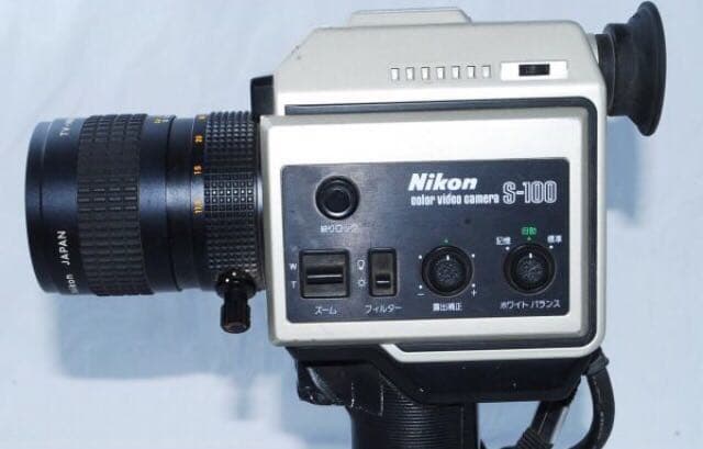 希少品!!★nikonビデオカメラ★ニコン  S-100 ヴィンテージ