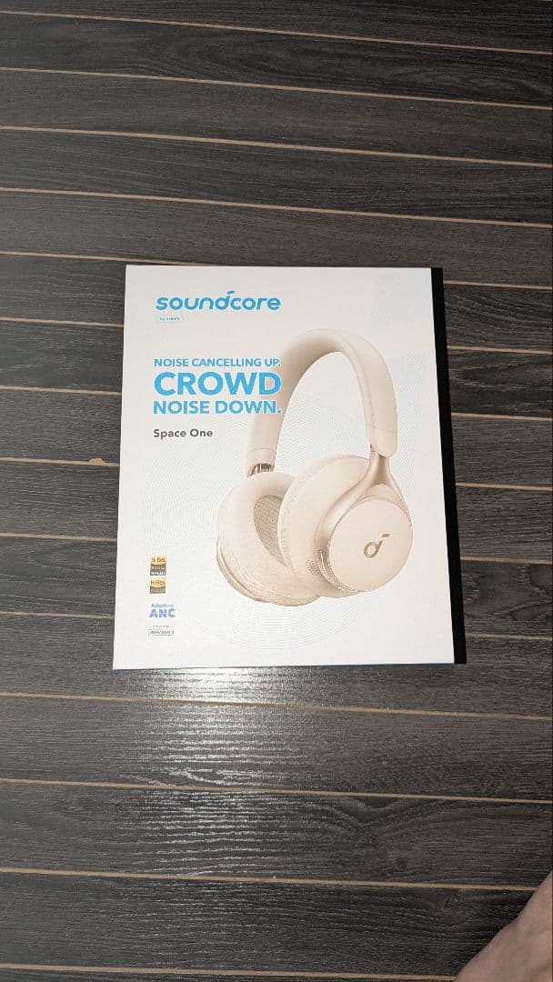 soundcore Space One ワイヤレスヘッドホン ホワイト