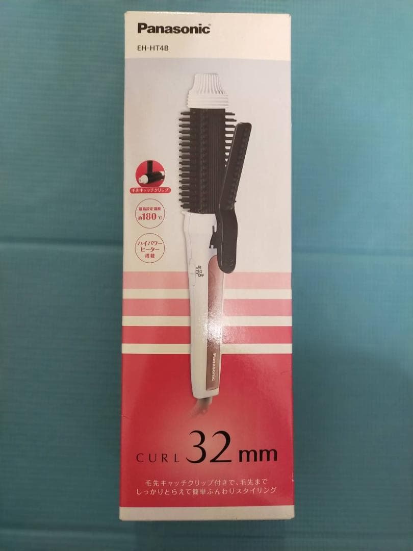 パナソニック ブラシアイロン 32mm EH-HT4B-W