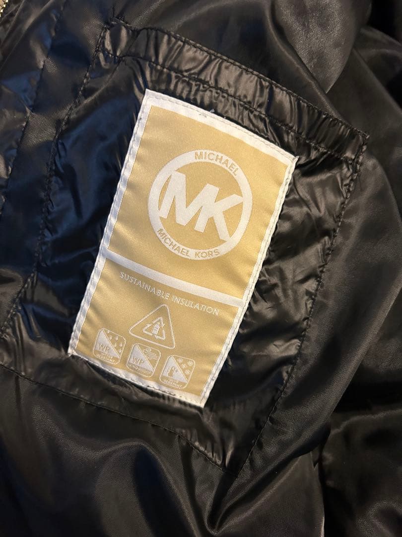 MICHAEL KORS ブラックダウンジャケット XS