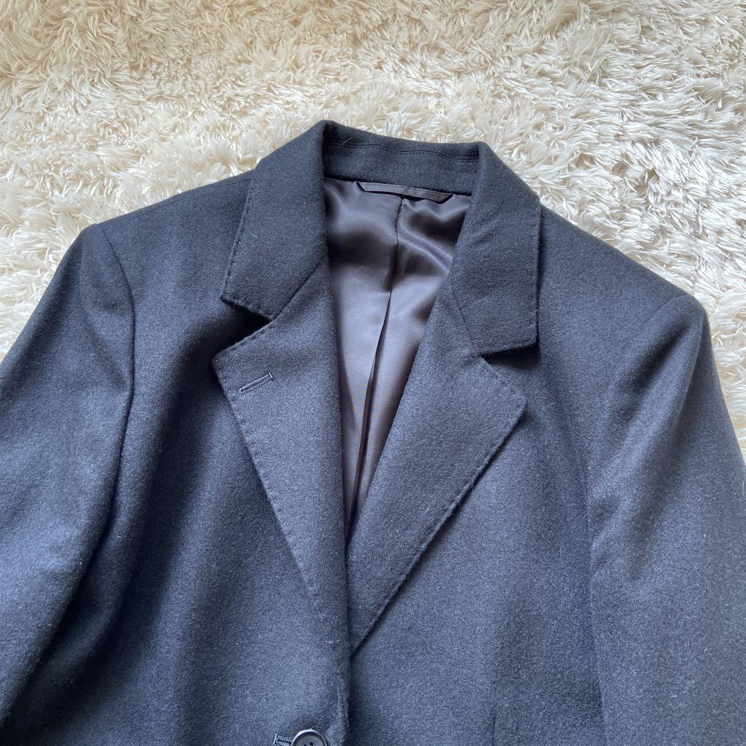 美品　マーガレットハウエル　パンツスーツ3 黒　ウール　フォックスブラザーズ