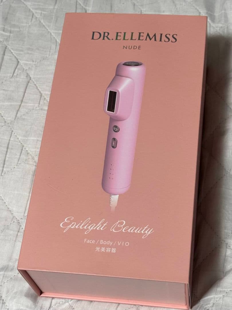 新品未開封　光脱毛器　DR.ELLEMISS NUDE ドクターエルミス　ヌード