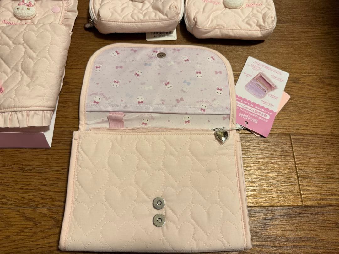 【新品未使用】メゾピアノ 豪華6点セット キャスキッドソンコラボ／母子手帳ケース