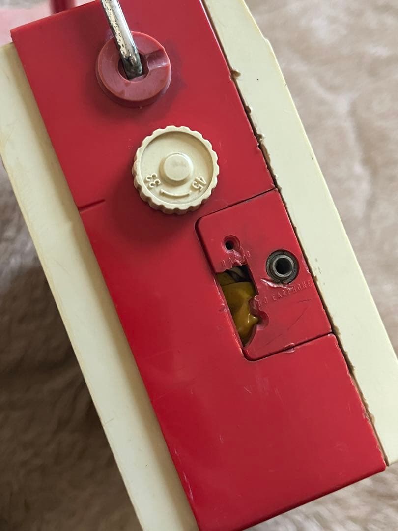 【レトロ】SHARP SONOPAC トランジスタラジオ【レコードプレーヤー】