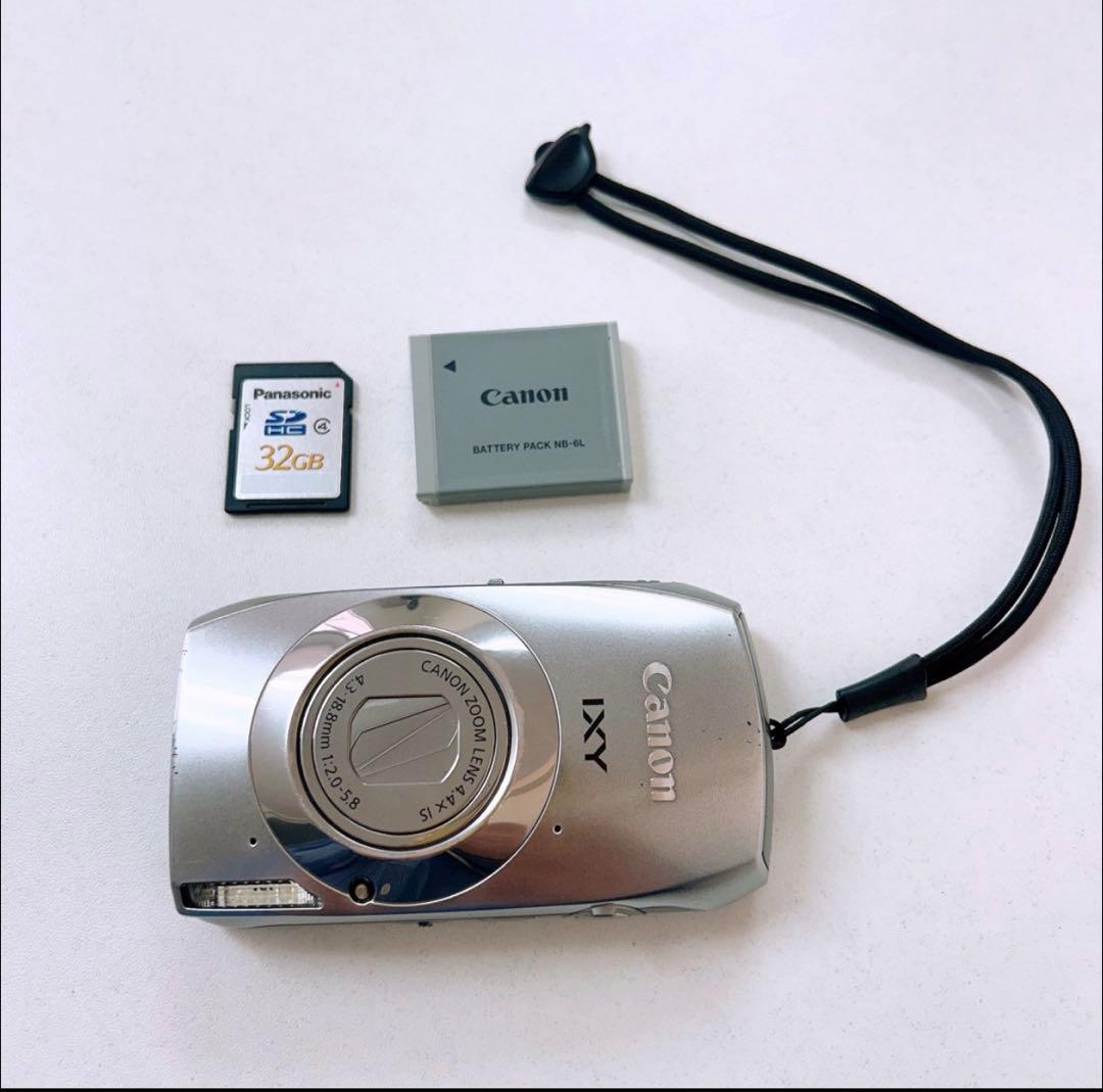 Canon IXY デジタルカメラ 32GBメモリーカード付き　カメラ 32S