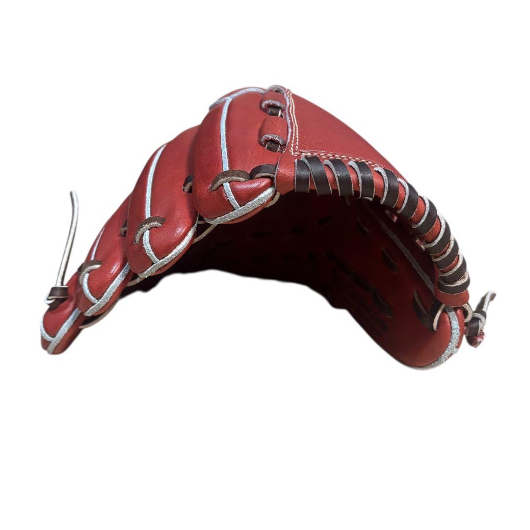 MIZUNOグローバルエリート 左投げ用 サウスポー 左 Lサイズ赤