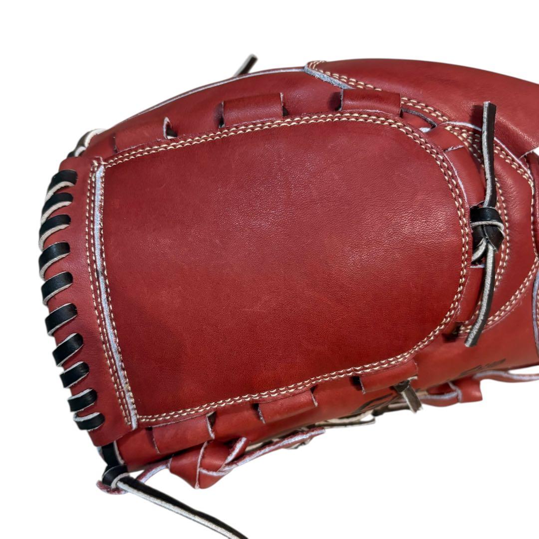 MIZUNOグローバルエリート 左投げ用 サウスポー 左 Lサイズ赤