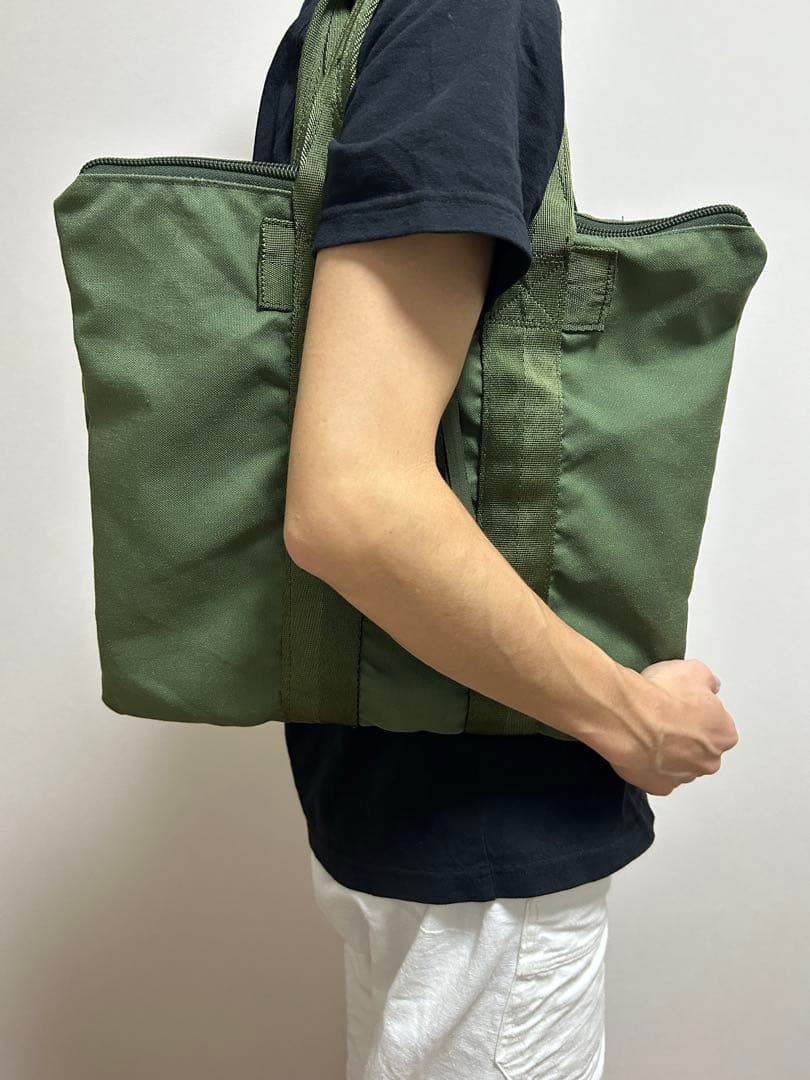 USAF フライヤーズキットバッグ　リメイク　ポンチョライナー