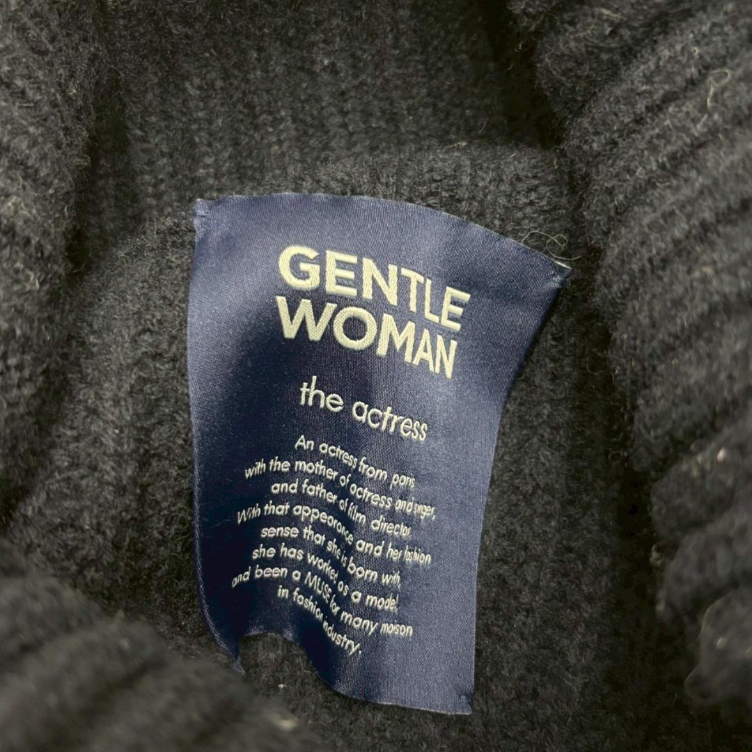 GENTLE WOMAN ドゥーズィエムクラス ハイネック ニット N4222