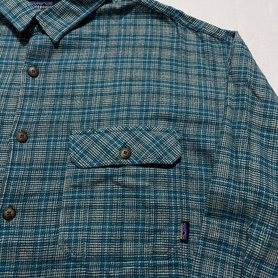 Patagonia 1997年 ヘビーフランネルシャツ ポルトガル製 XL