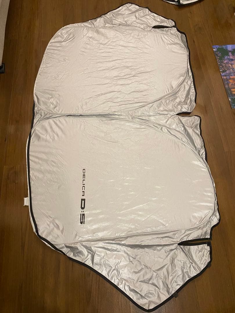 デリカD5 純正サンシェード 収納袋付き　説明書有り