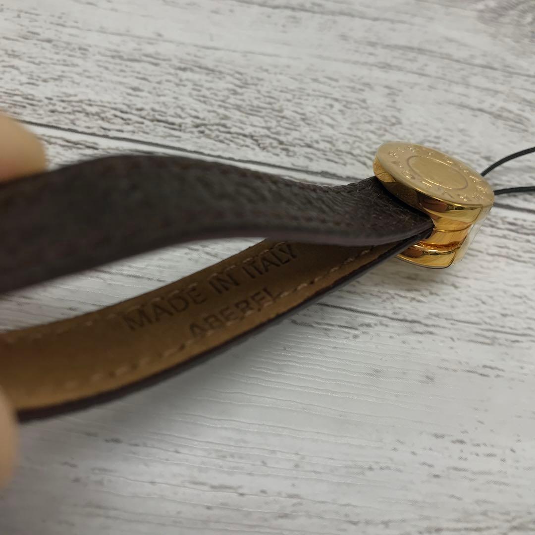 ☆未使用☆BVLGARI レザーストラップ B.zero1 ダークブラウン