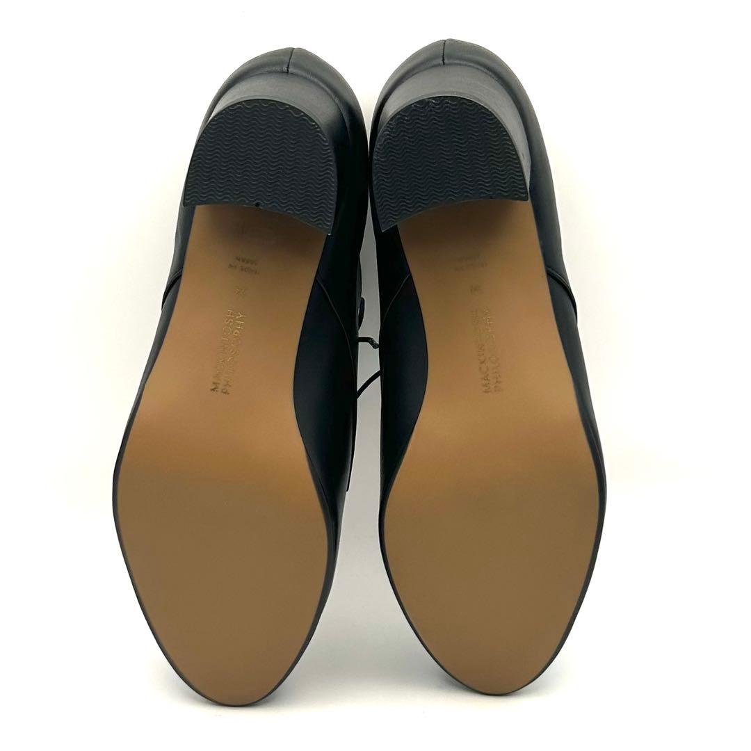 未使用✨ マッキントッシュ【24㎝】 レースアップシューズ レザー ブラック