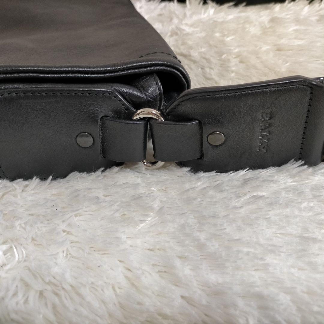 【美品】バリー　メッセンジャーバッグ　トレインスポッティング　ブラック