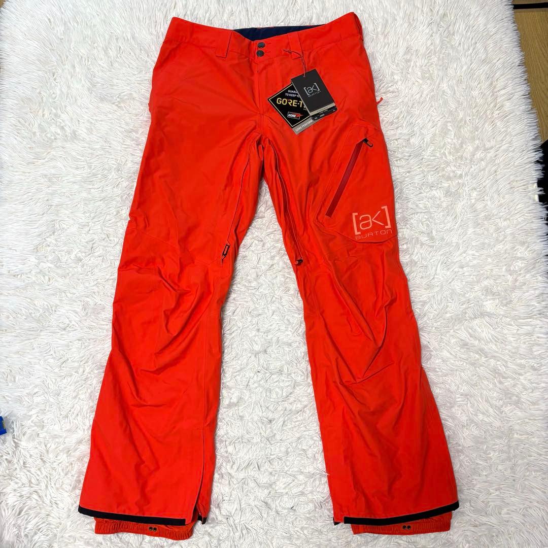 新品 バートンak サイクリックパンツ パンツ スノボ 赤 ゴアテックス