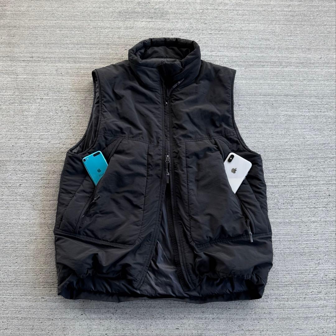 burlap outfitter tech vest 中綿　ベスト　stussy