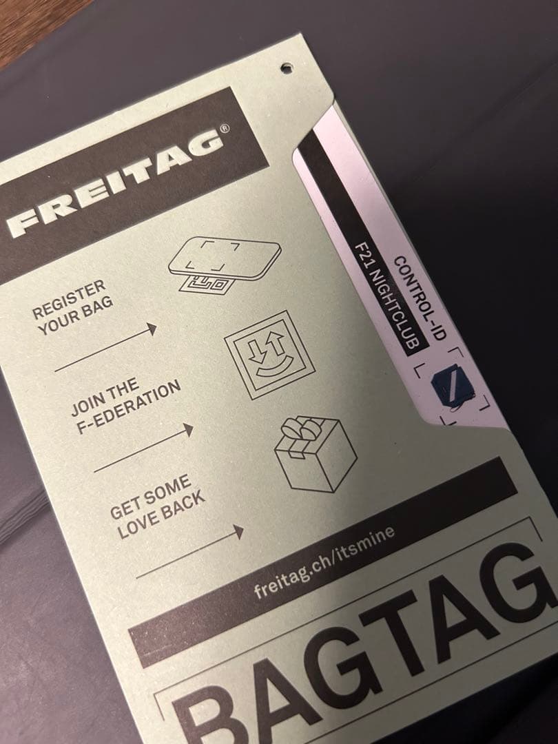 FREITAG NIGHT CLUB メッセンジャーバッグ