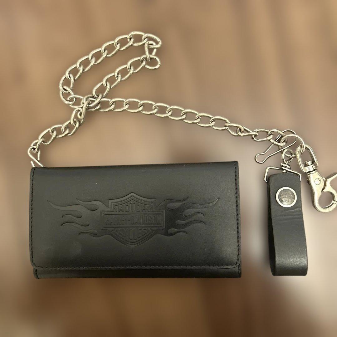 Harley Davidson ブラック 長財布
