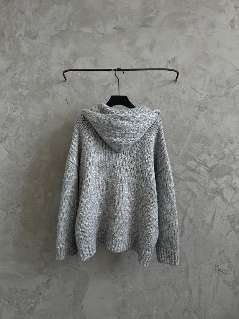 Alexander Wang ニットジップフーディ L