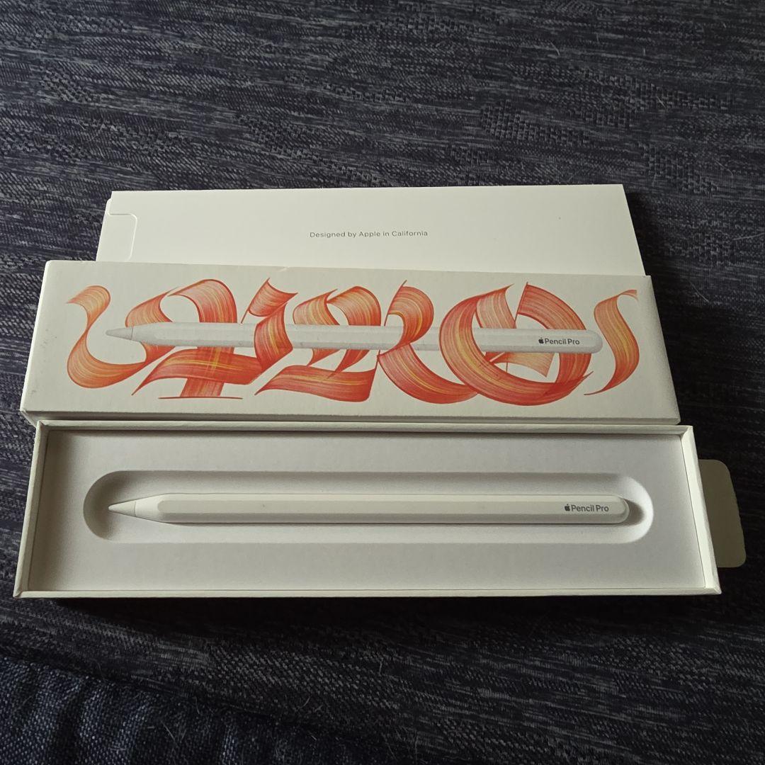 apple pencil pro　ペン先未使用
