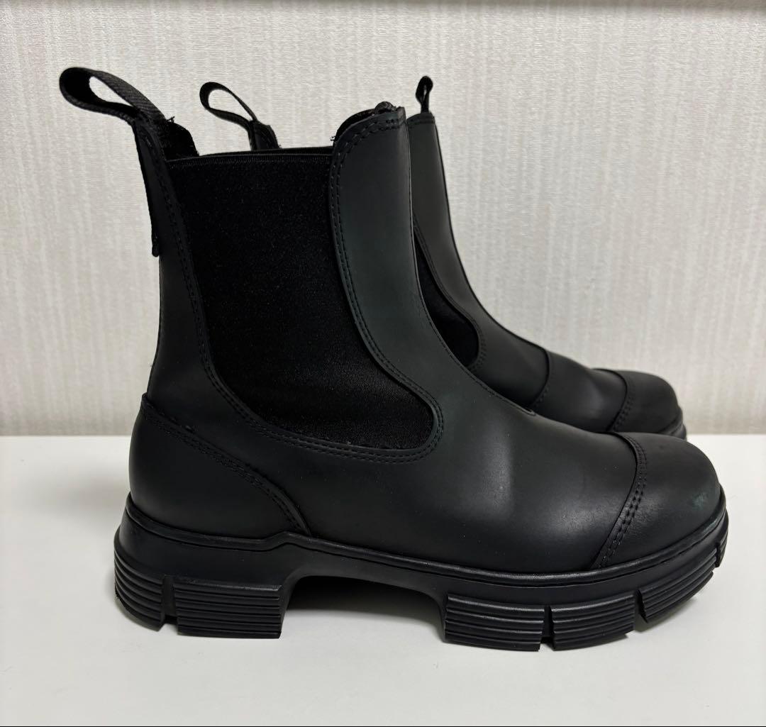 GANNI ラバーチェルシーブーツ　36サイズ