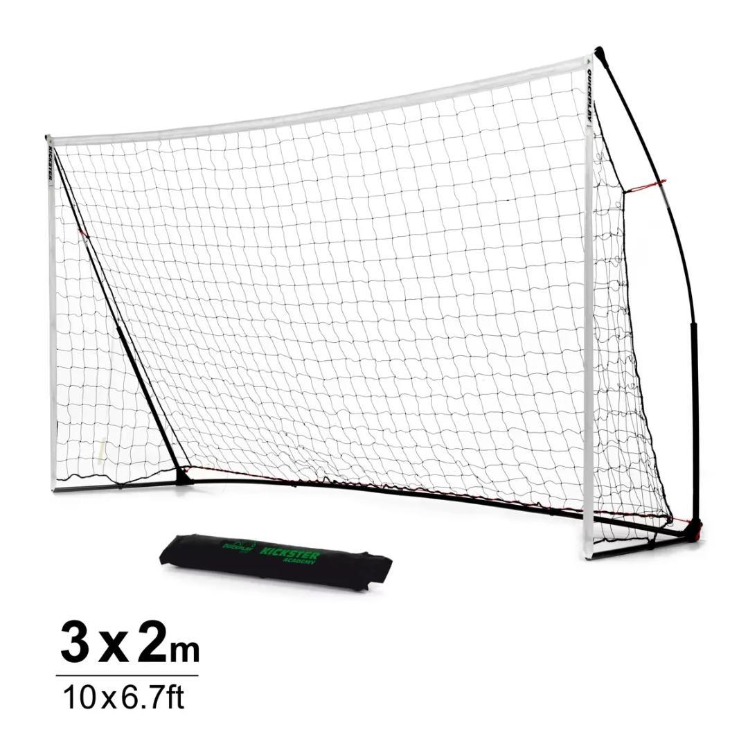 QUICKPLAY KICKSTER 3m×2m フットサル ゴールネット 2台