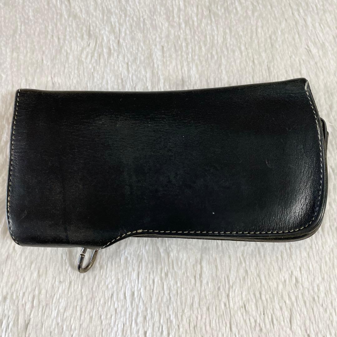 REDMOON レッドムーン 長財布 本革 レザー コンチョ インディアン 黒