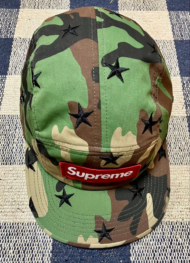Supreme kamo camp cap シュプリーム カモフラ 迷彩 スター
