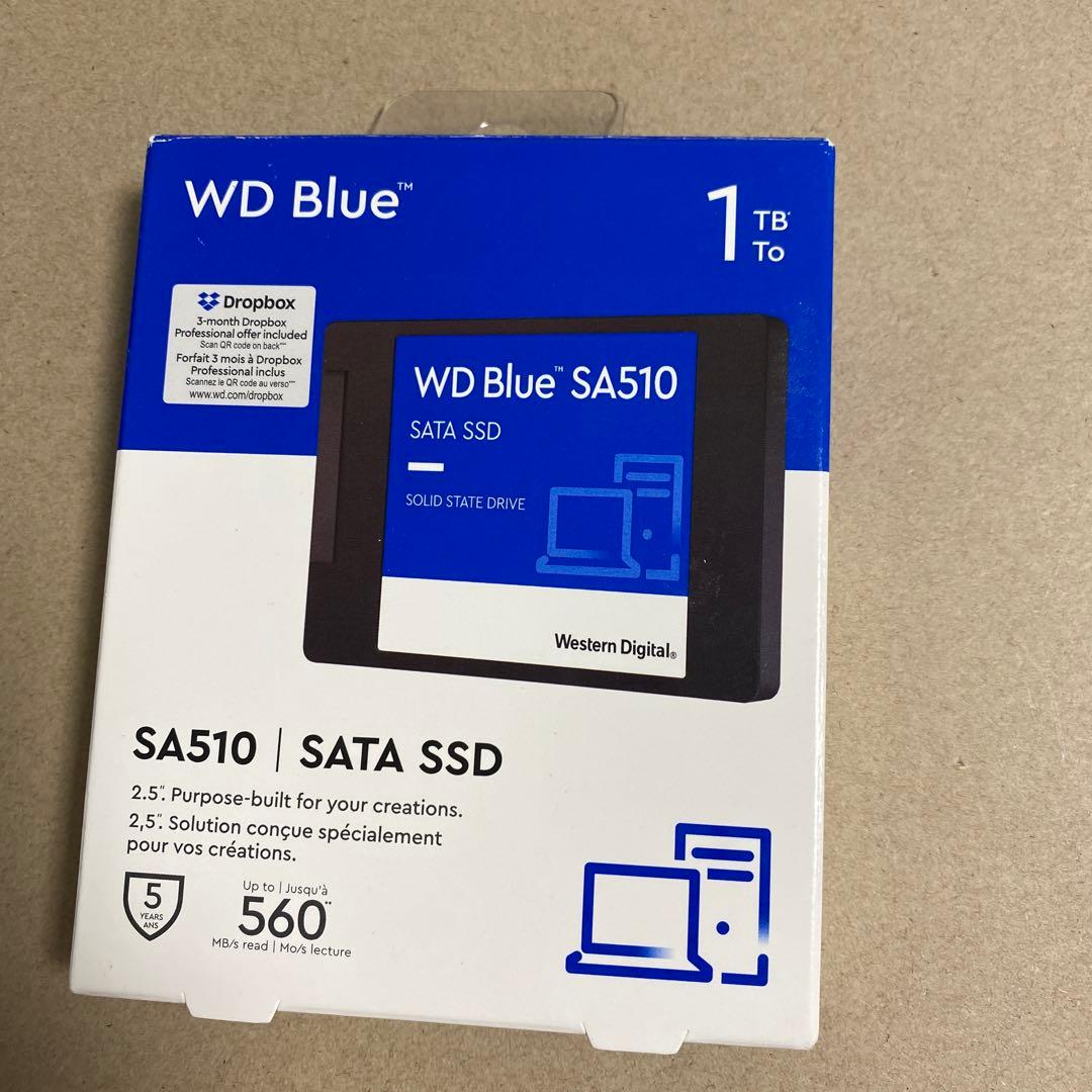 WD Blue SA510 1TB SSD ほぼ新品