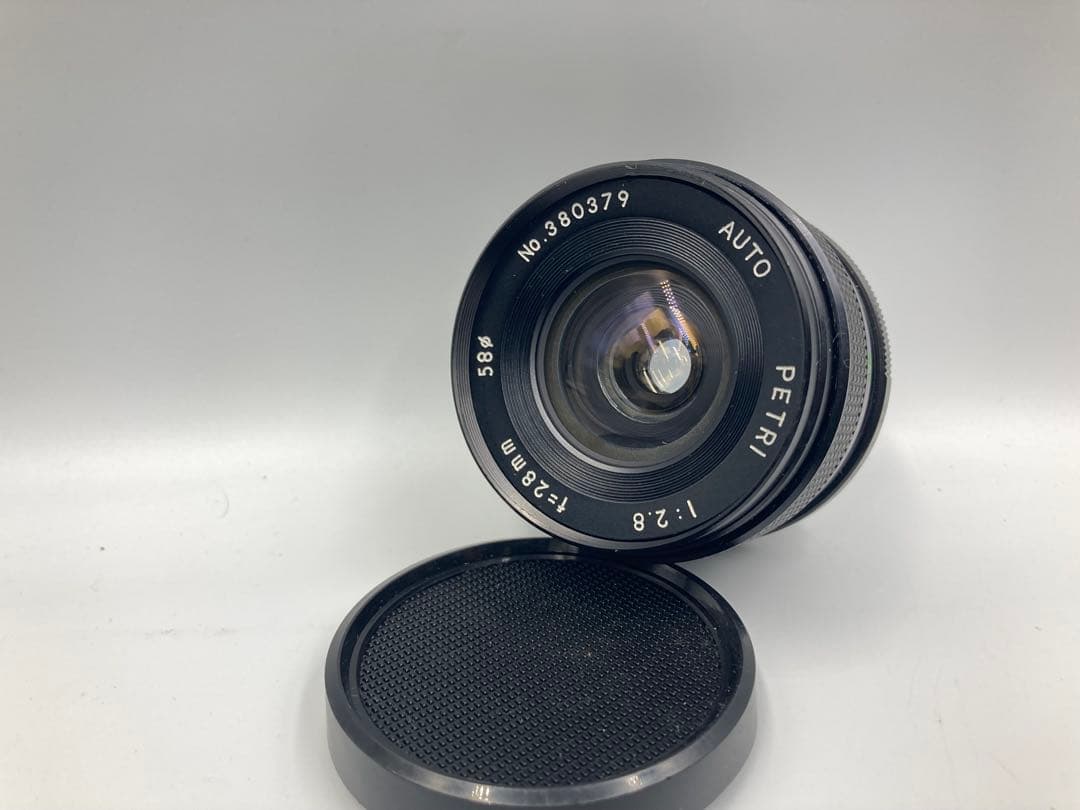 作例付き　PETRI 28mm F2.8 M42 管mpr