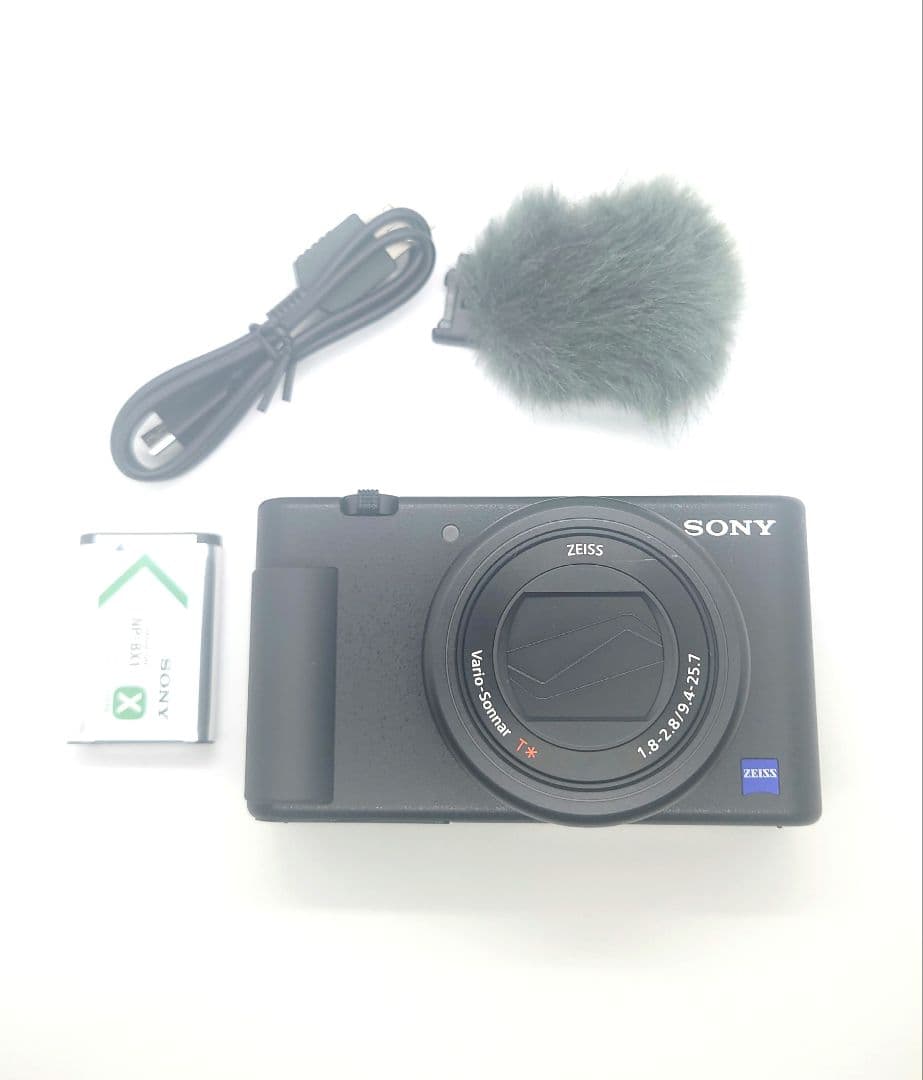 【良品】ソニーコンパクトデジタルカメラ VLOGCAM Vlog ZV-1
