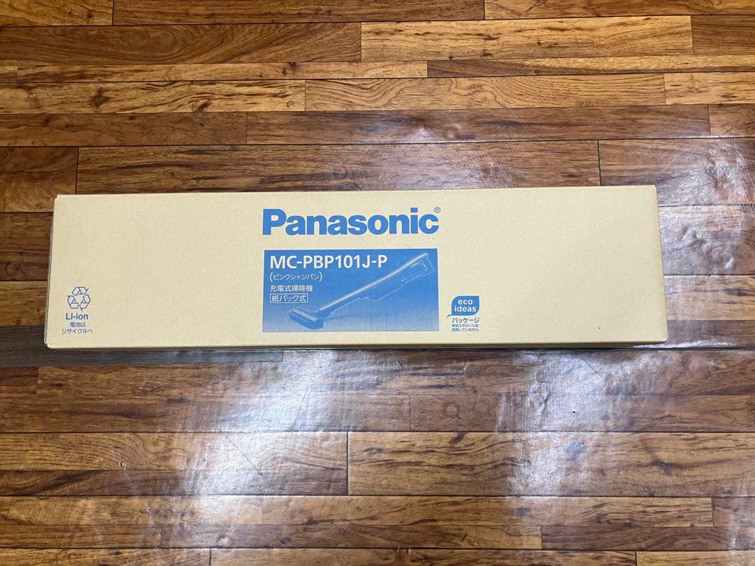 Panasonic　コードレススティック掃除機　MC-PBP101J