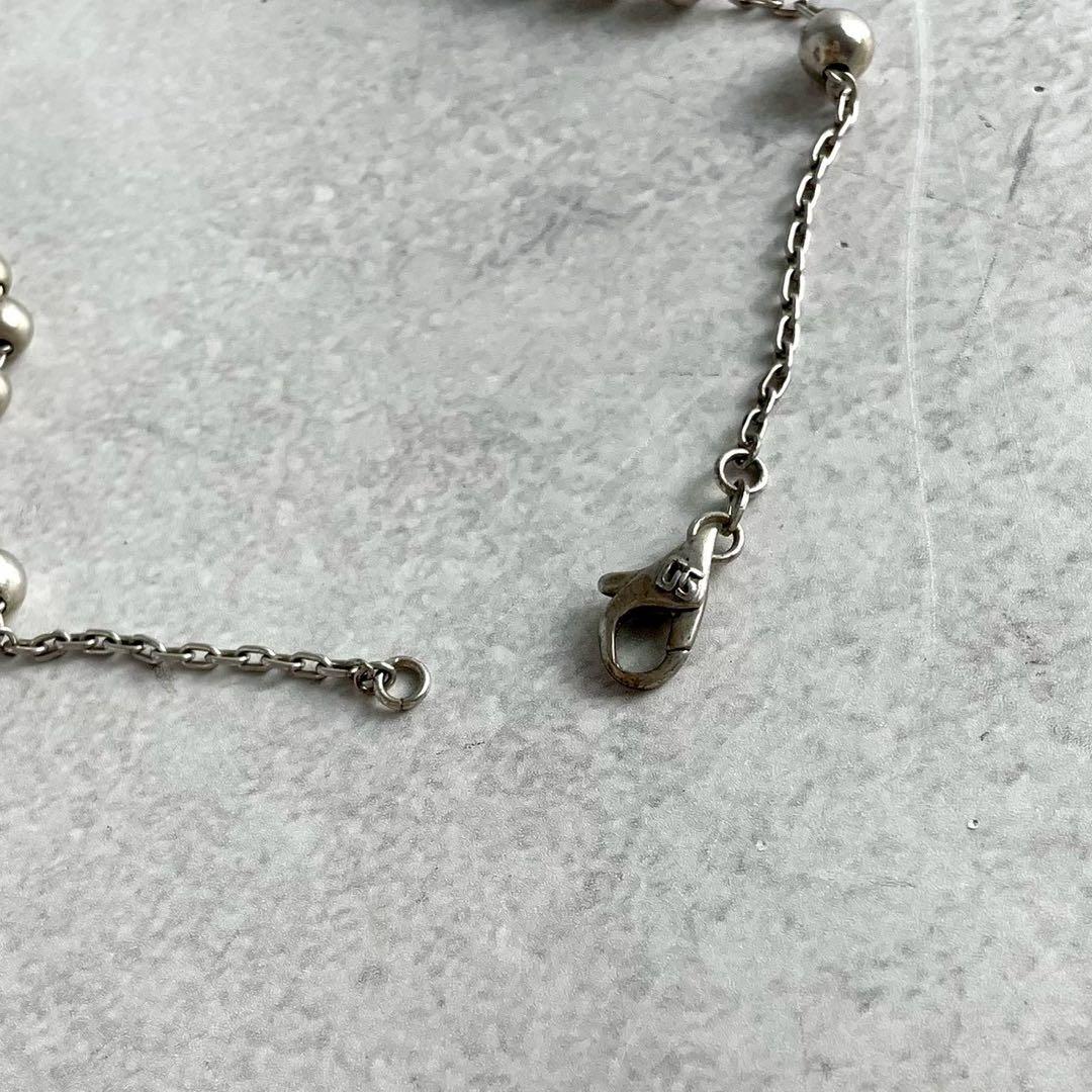 DOLCE&GABBANA ネックレス ロザリオ マリア クロス シルバー