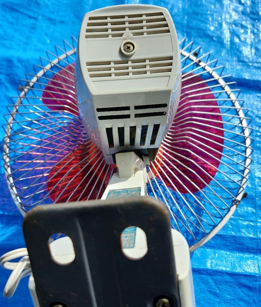 昭和レトロ　サンヨー壁掛け扇風機 【動作確認済】