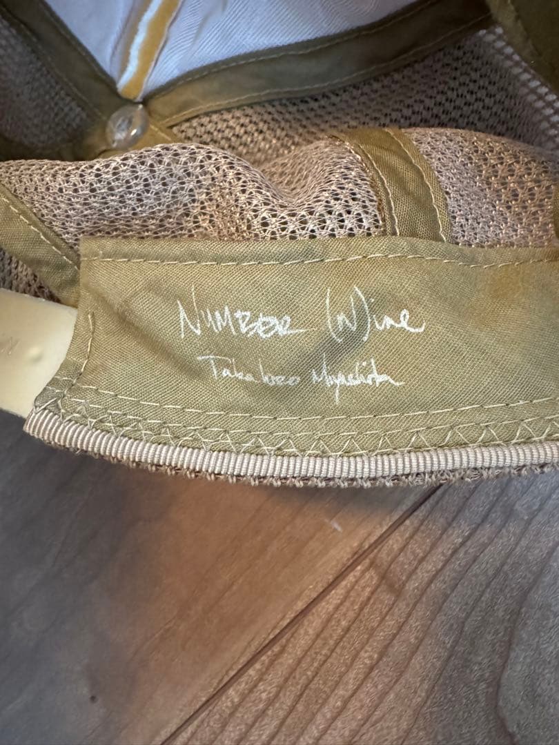 ナンバーナイン ベロ キャップ