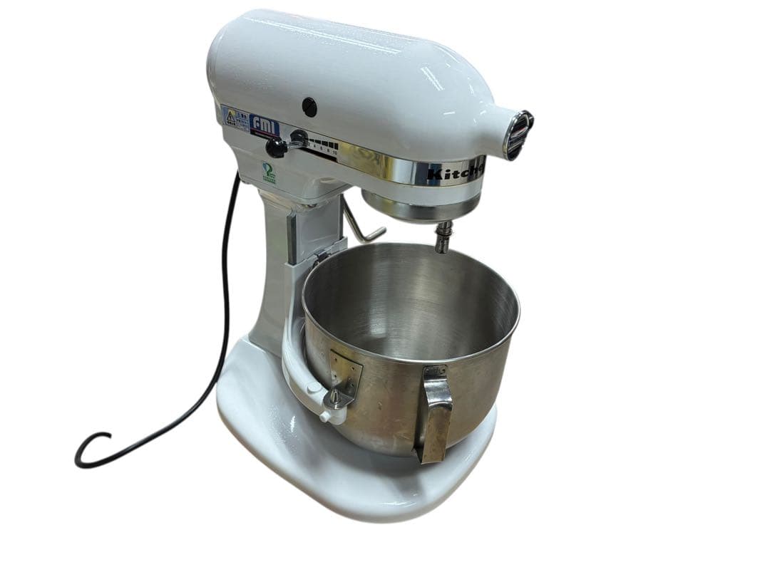 ◯キッチンエイド KSM5WH ホワイト ボウルリフト スタンドミキサー