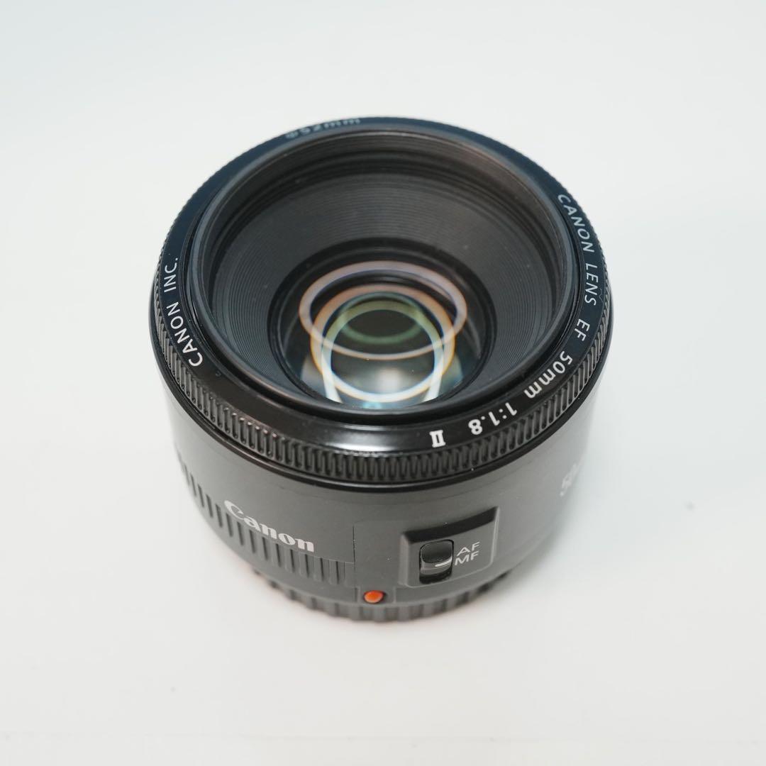 Canon純正 50mm F1.8 標準レンズ 美品 a4672