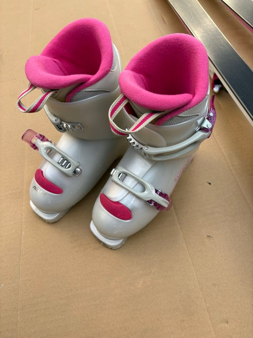 KAZIMA 子ども用スキーセット ピンク